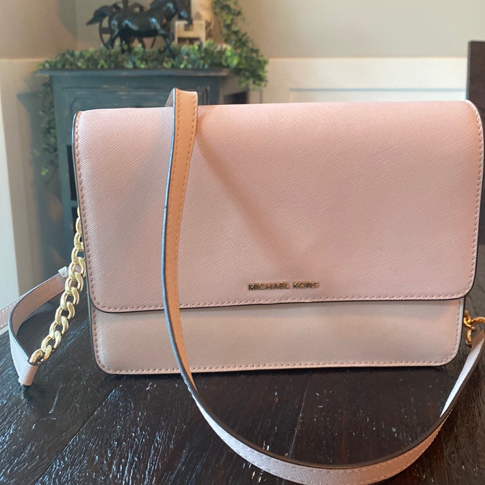Pink Michael Kors Crossbody Bag